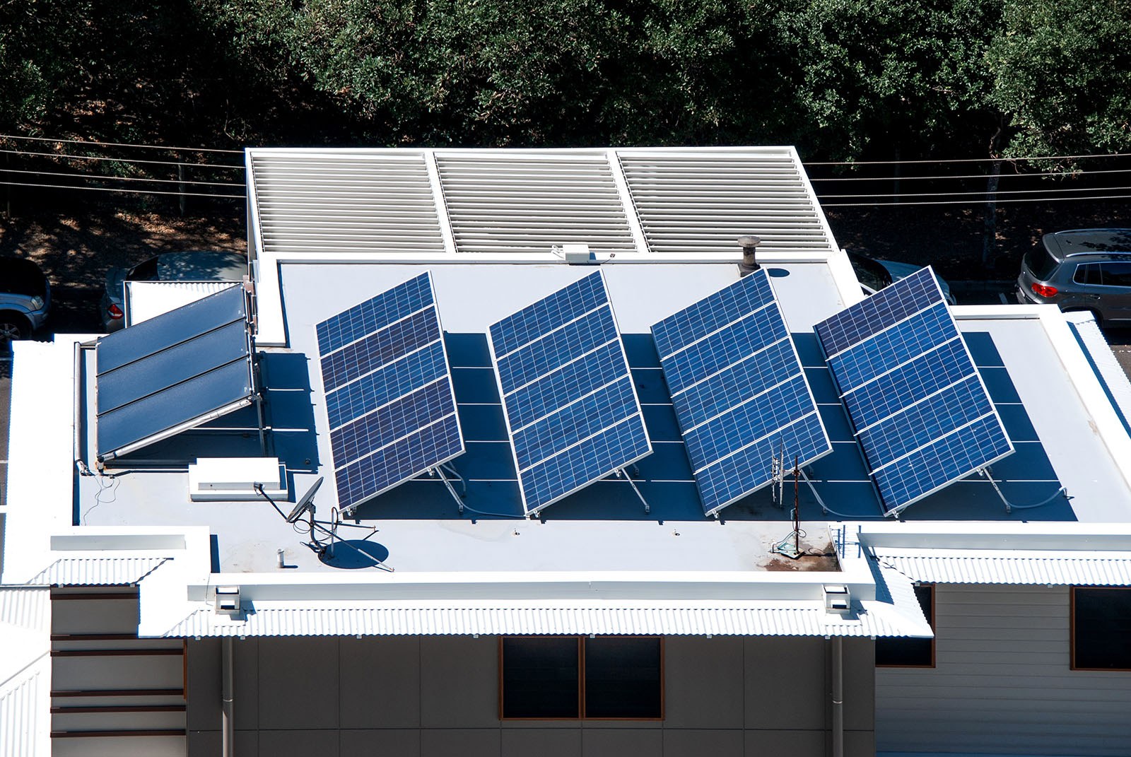 roof top solar panels